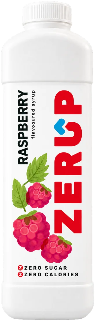 Zerup Raspberry syrup 1L bottle