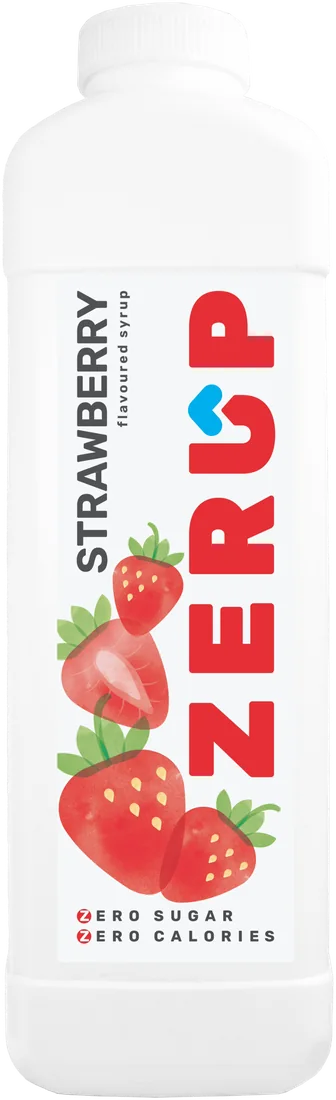 Zerup Strawberry syrup 1L bottle